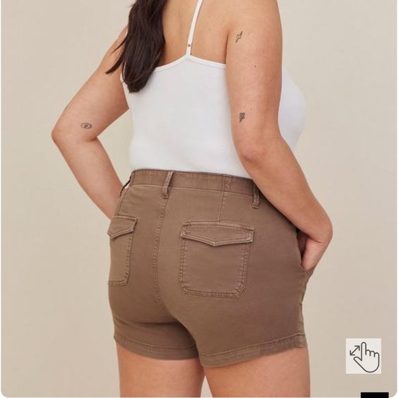 Torrid high rise chino short size 26 - Picture 3 of 15